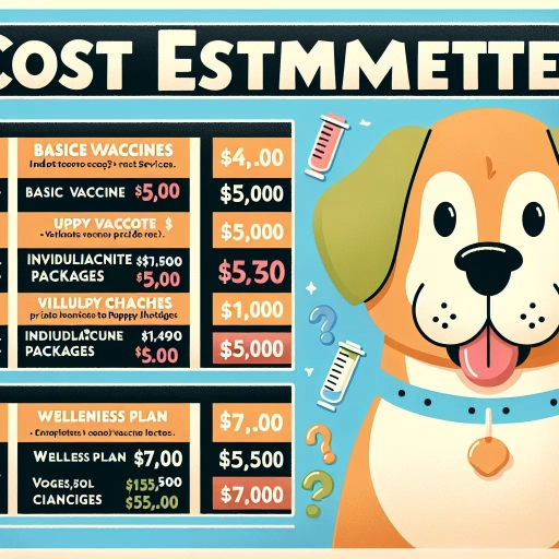 how much do puppy shots cost at petsmart