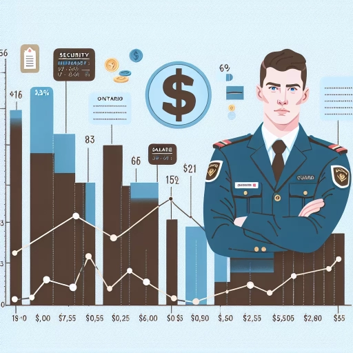 how much do security guards make in ontario