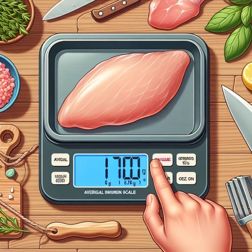 how much does 1 chicken breast weigh