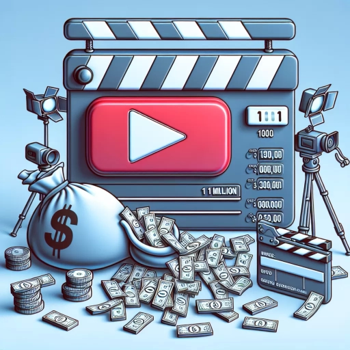 how much does 1 million views on youtube pay