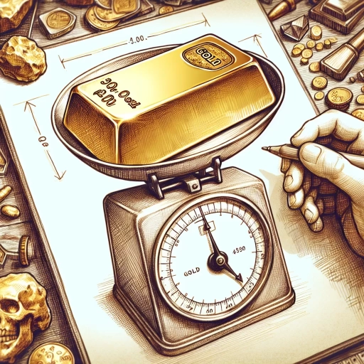 how much does a bar of gold weigh
