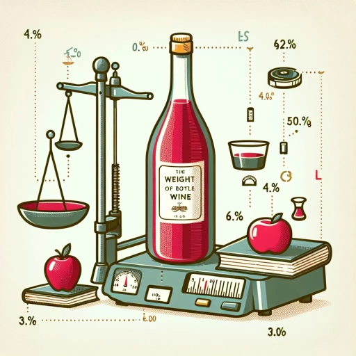 how much does a bottle of wine weigh