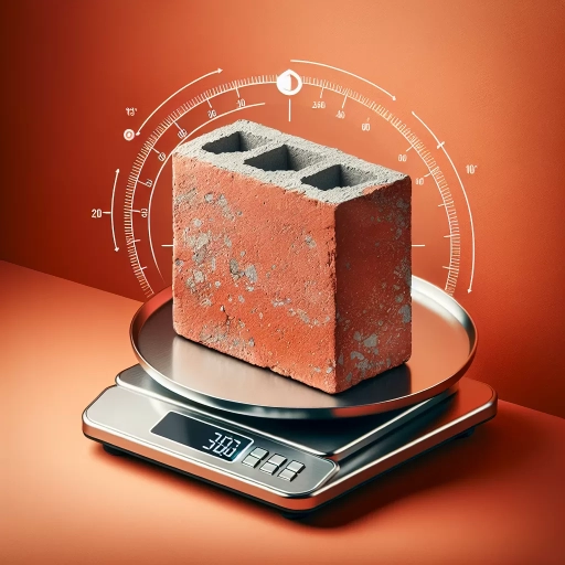how much does a brick weigh