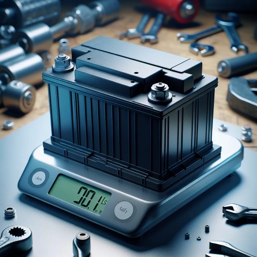 how much does a car battery weigh