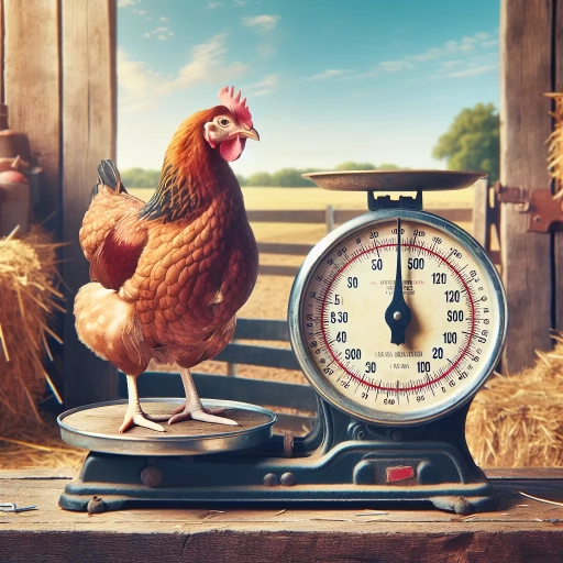how much does a chicken weigh