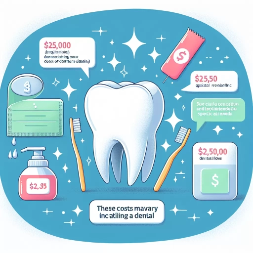 how much does a dental cleaning cost