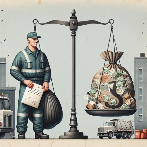 how much does a garbage man make
