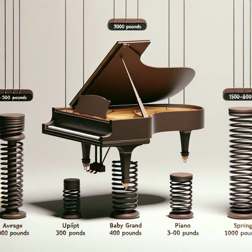 how much does a piano weigh