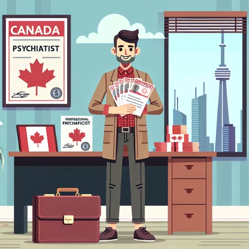 how much does a psychiatrist make in canada