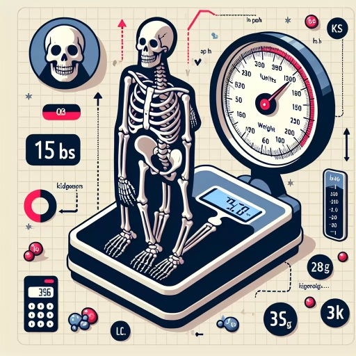 how much does a skeleton weigh