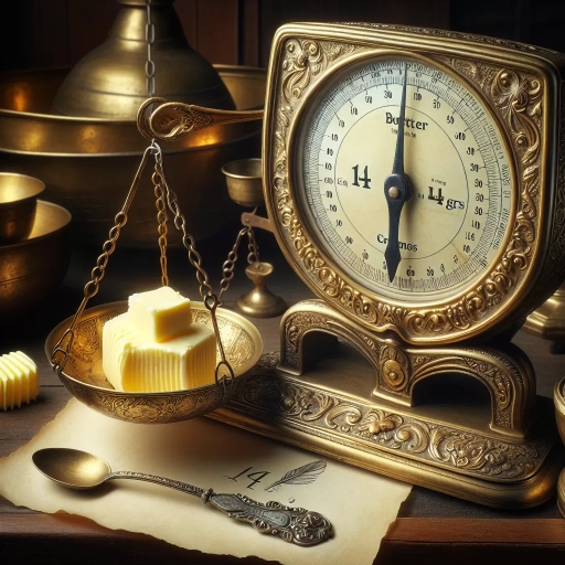 how much does a tablespoon of butter weigh