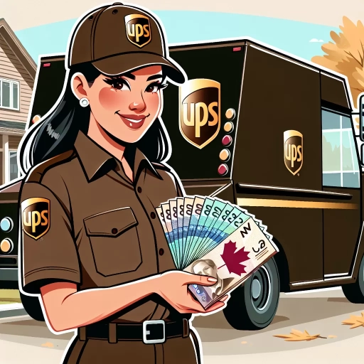 how much does a ups driver make in canada