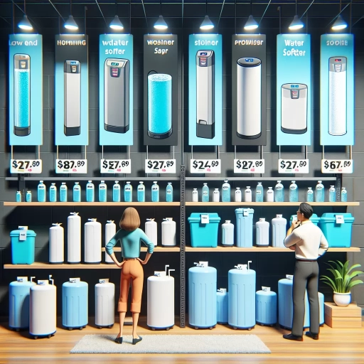 how much does a water softener cost