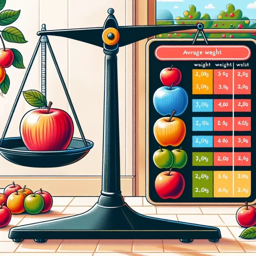 how much does an apple weigh