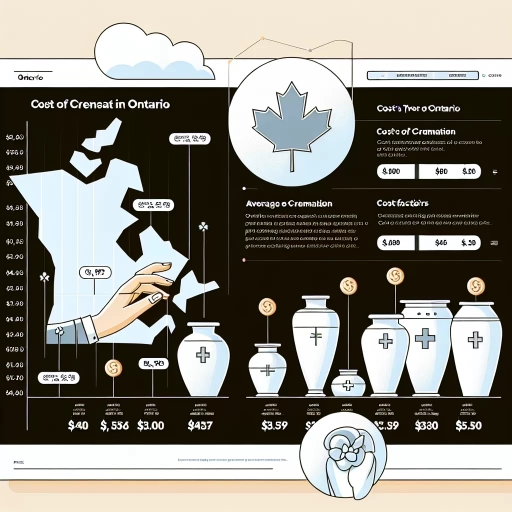 how much does cremation cost in ontario