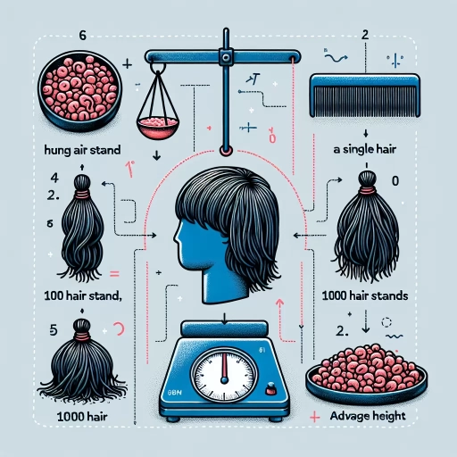 how much does hair weigh