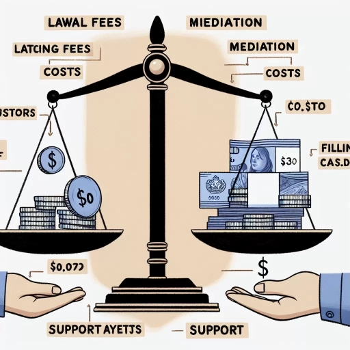 how much does it cost to get a divorce in bc
