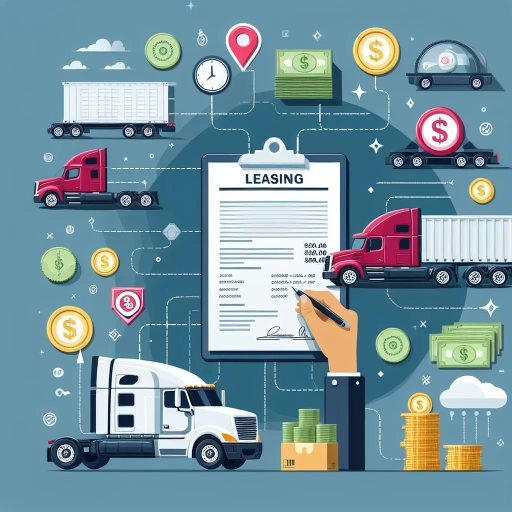 how much does it cost to lease a big rig?