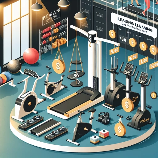 how much does it cost to lease gym equipment?