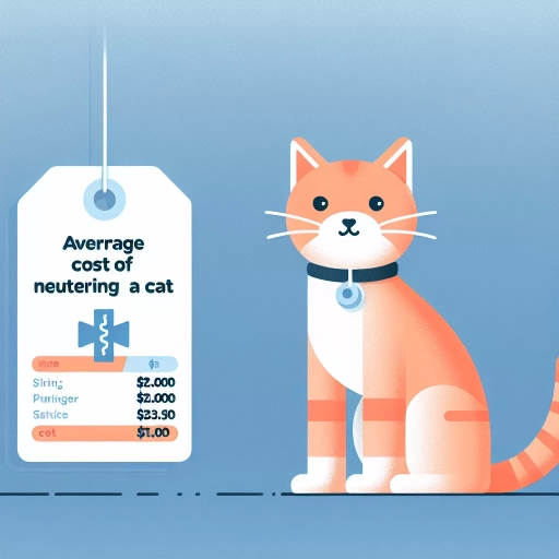 how much does it cost to neuter a cat