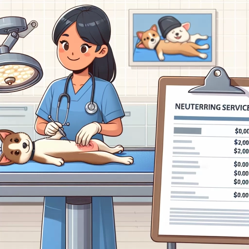 how much does it cost to neuter a dog