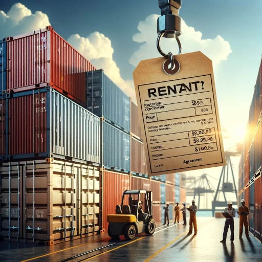 how much does it cost to rent a shipping container