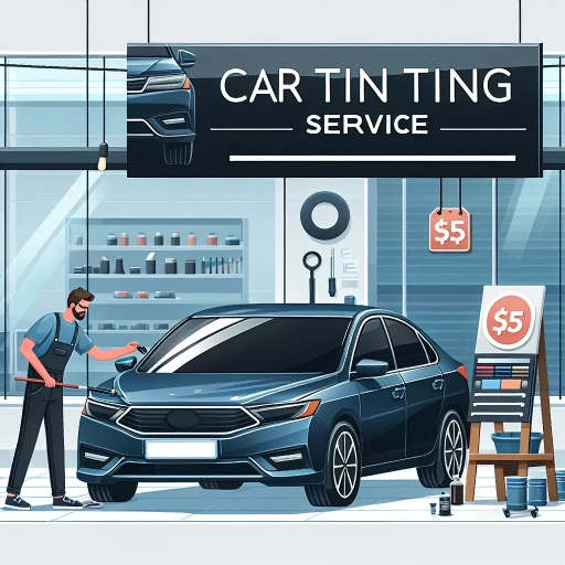 how much does it cost to tint a 4 door car