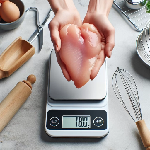 how much does one chicken breast weigh
