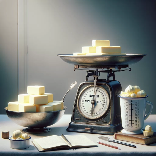 how much does one cup of butter weigh