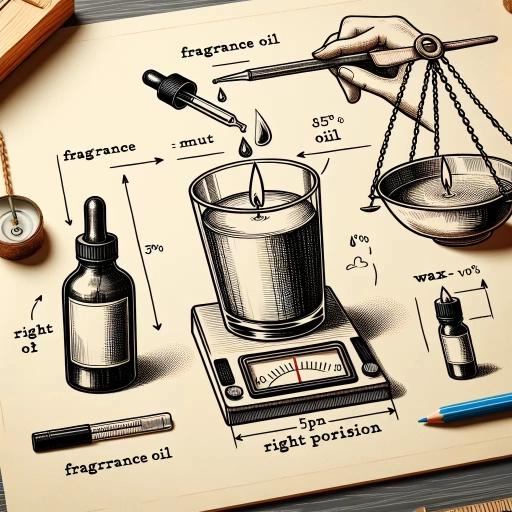 how much fragrance oil per candle