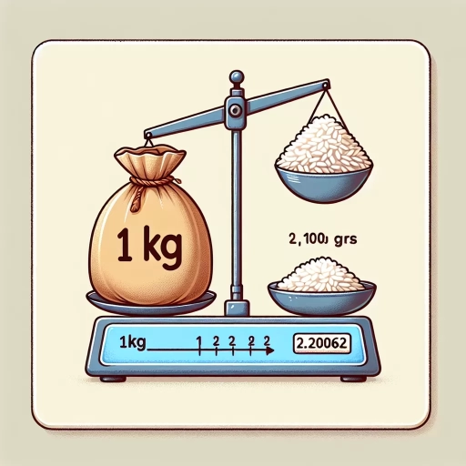 how much is 1 kg