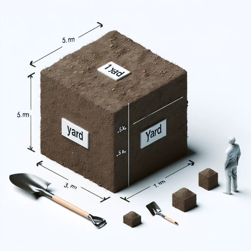 how much is 1 yard of soil