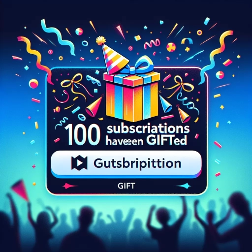 how much is 100 gifted subs on twitch