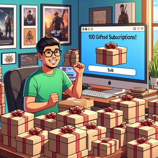 how much is 100 gifted subs