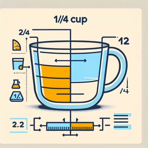 how much is 1/4 cup
