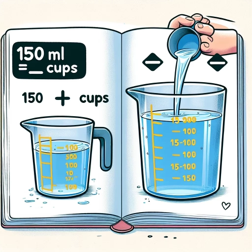 how much is 150 ml in cups
