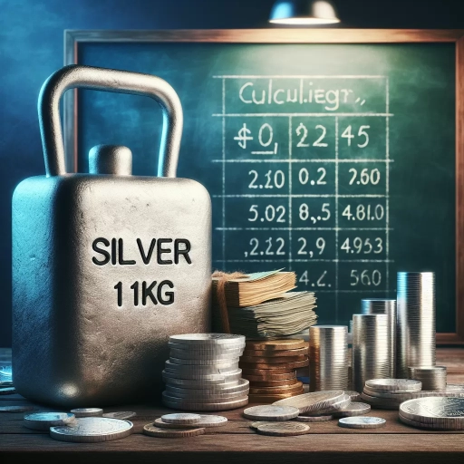 how much is 1kg of silver worth
