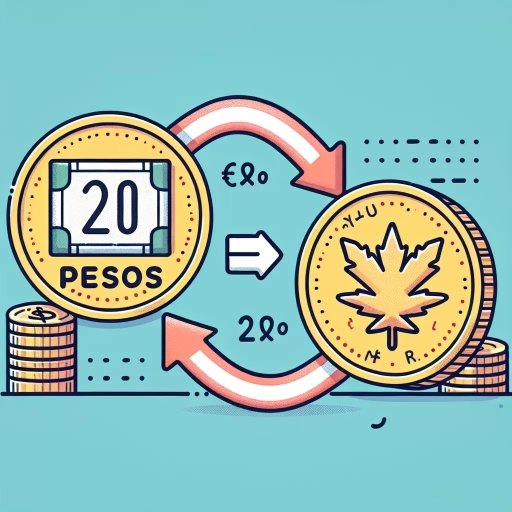 how much is 20 pesos in canadian dollars