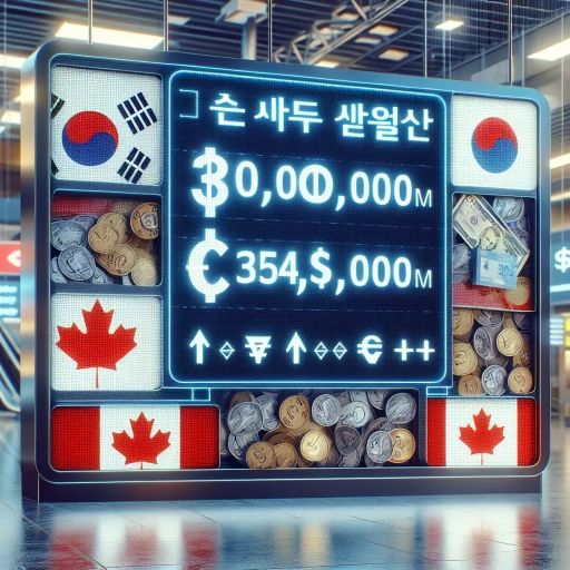 how much is 300 million won in canadian dollars