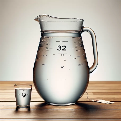 how much is 32 oz of water