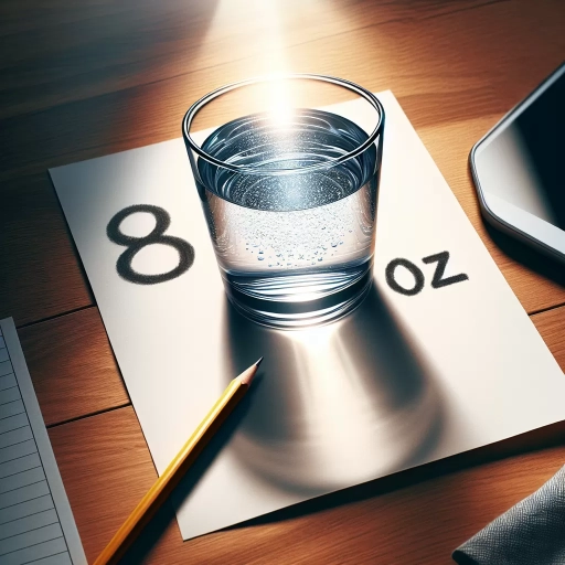how much is 8 oz of water