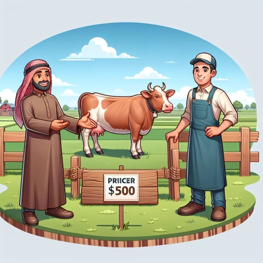 how much is a cow