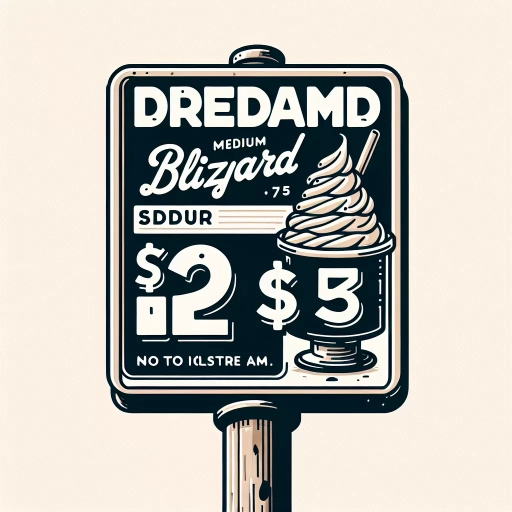 how much is a medium blizzard at dairy queen