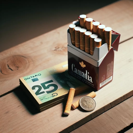 how much is a pack of 25 cigarettes in ontario