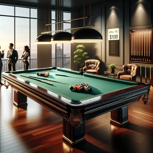 how much is a pool table