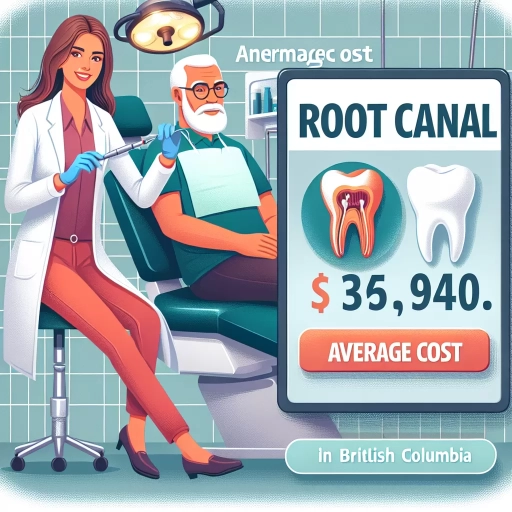 how much is a root canal in bc