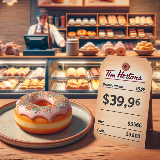 how much is a tim hortons donut