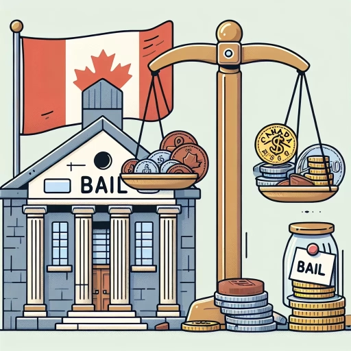 how much is bail in canada