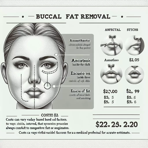 how much is buccal fat removal