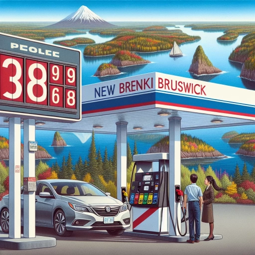 how much is gas in new brunswick